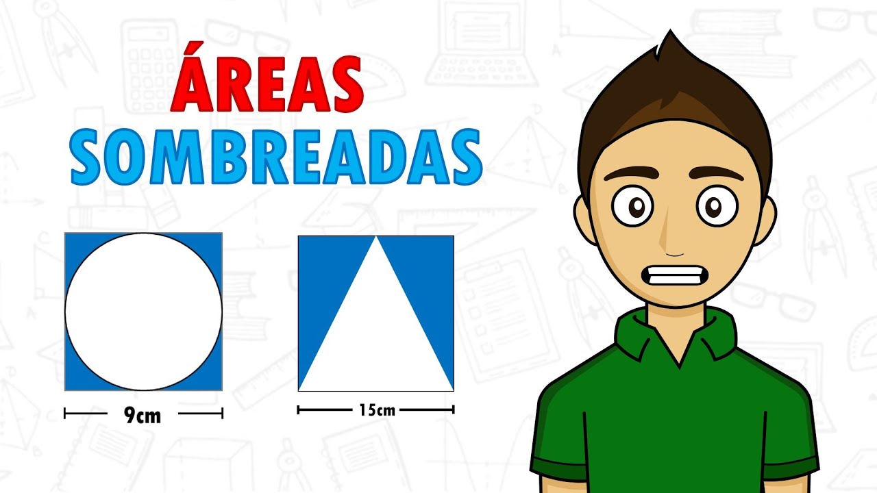 Calcula la medida de los sectores sombreados en el círculo